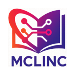 orange and purple mclinc mobile app logo 