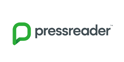 green and white pressreader logo